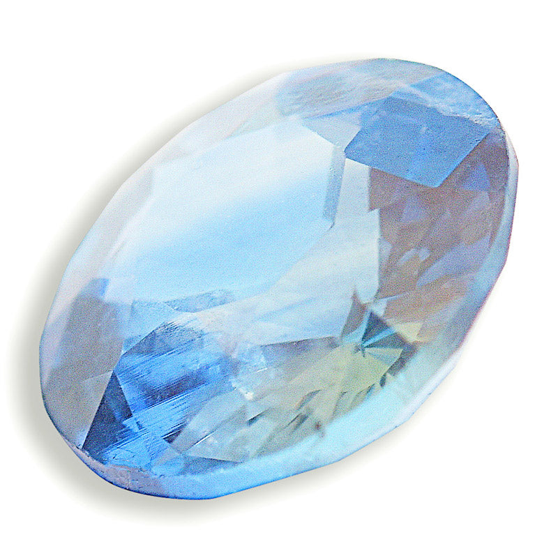 Ocean Blue Parti Sapphire from Sri Lanka - 0.56 carats