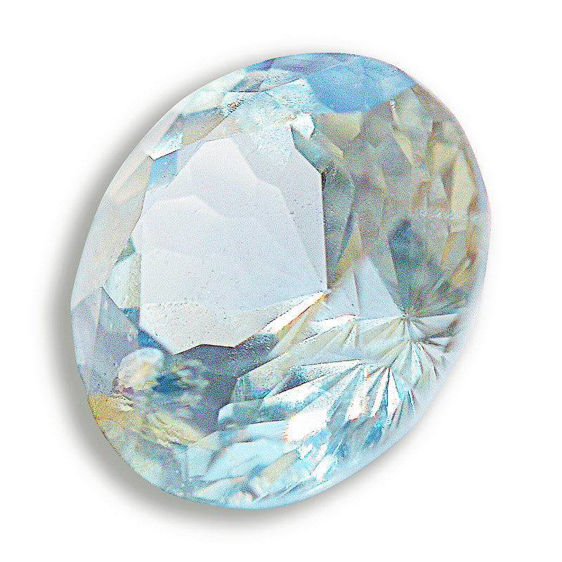 Light Green Sapphire from Sri Lanka - 0.35 carats