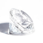 Bright White 6mm Round Ceylon Sapphire cut Sri Lanka 