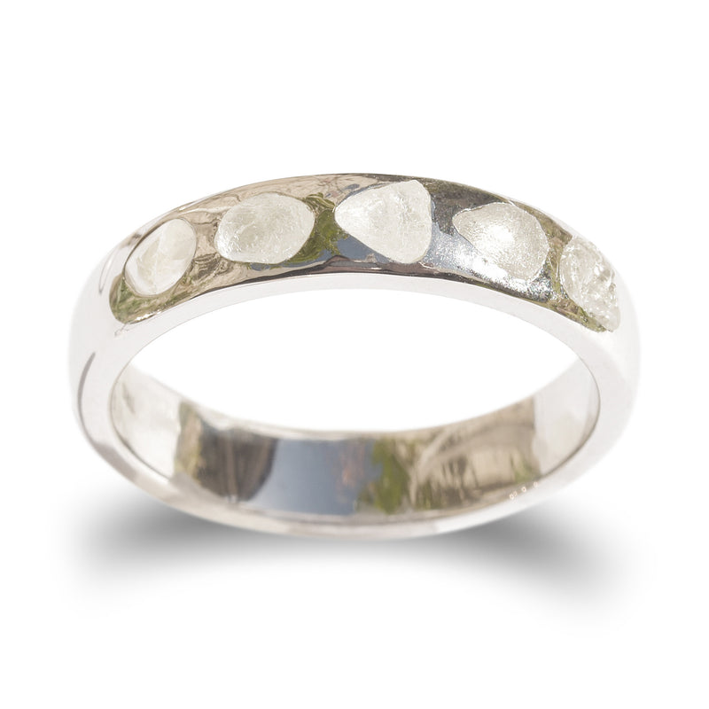 Glacier Raw Diamond Band - Customizable