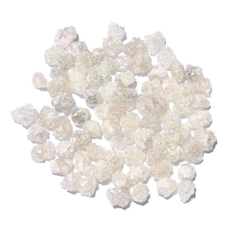 Rough diamond crystals - white and sparkly - we pick one piece from the parcel for you - Average 1.25 carat each Raw Diamond South Africa 