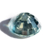 Round Responsibly Sourced Green Ceylon Sapphire 0.60 carats cut Sri Lanka 